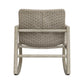 Sumba - Outdoor Wicker Rocking Chair - Gray