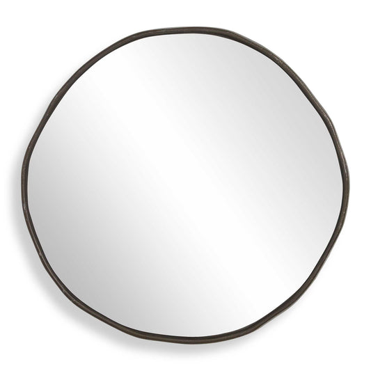 Lowen - Round Mirror - Bronze