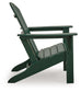 Sundown Shores - Adirondack Chair - Green
