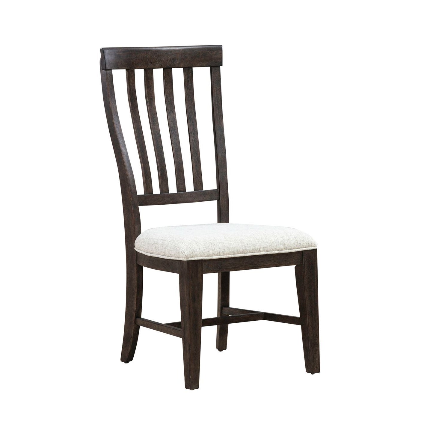 Grant Park - Slat Back Side Chair (RTA) - Brown