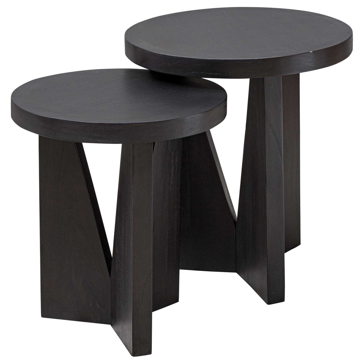 Nadette - Nesting Tables (Set of 2) - Black