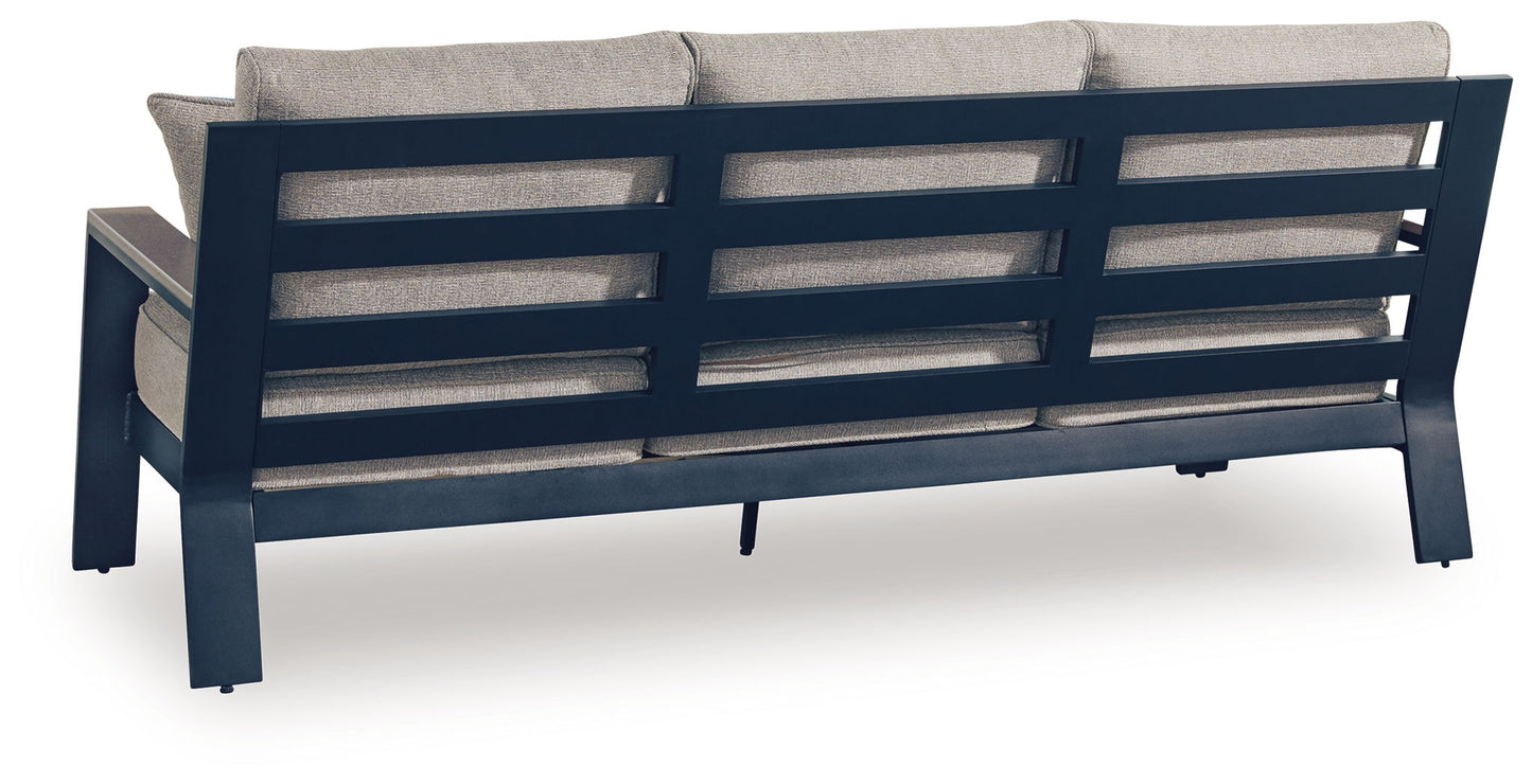 East Beach - Sofa With Cushion - Blue