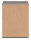 Frandern - Two Drawer Night Stand - Gray