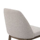 Edison - Upholstered Side Chair (RTA) - Brownstone With Faux Marble Tops