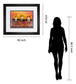 Old Boxes IIl By Elliot - Framed Print Wall Art - Orange
