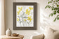 22x26 Yellow & Grey Garden II By Jennifer Goldberger - Yellow