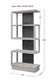 Nicasia - Modern Etagere - Pearl Silver
