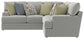 Stockbridge - Sectional With Comfort Coil Seating And 9 Accent Pillows Included