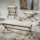 Firth - Small Bench - White