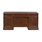 Brayton Manor - Jr Executive Desk - Cognac