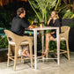 Kavali - Outdoor Wicker Barstool