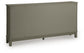 Darlock - Accent Cabinet - Warm Gray