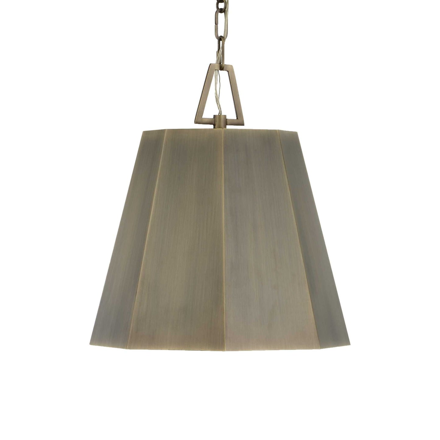Granada - 1 Light Hexagon Pendant - Dark Gray