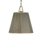 Granada - 1 Light Hexagon Pendant - Dark Gray