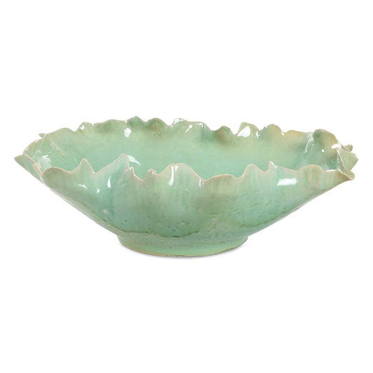 Lila - Glass Bowl - Green