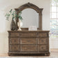 Carlisle Court - Optional Dresser & Mirror - Brown