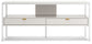 Deznee - Large TV Stand - White