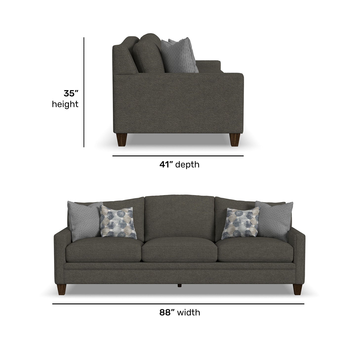 Lottie - Fabric Sofa