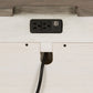 Abbey Park - 2 Drawer Nightstand With Charging Station - Antique White