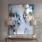Stormy Seas - Seas Hand Painted Canvas - Blue