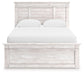 Makidern - Panel Storage Bed With Under Bed Storage Unit