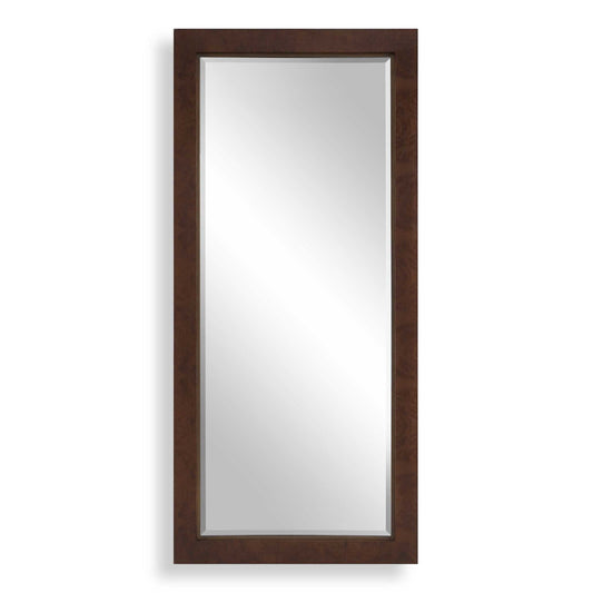 Durant - Tall Wood Mirror - Brown