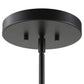 Ebony - Elegance 8 Light Chandelier - Black