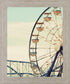 Carnival Wheel Dream - 28" x 34" Framed Wall Art - Light Blue