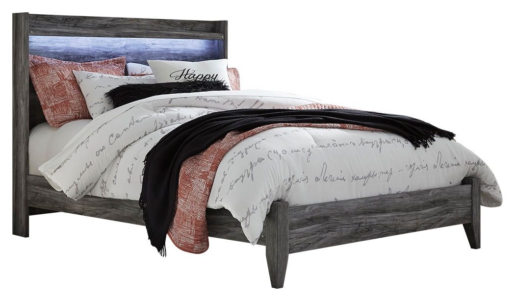 Baystorm - Panel Bedroom Set - Gray