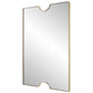 Ticket - Vanity Mirror - Gold