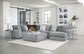 Glacier - Sectional With Cocktail Ottoman