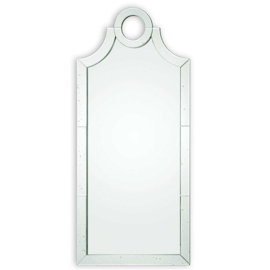 Acacius - Arched Mirror - Pearl Silver