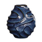 Helix Swirl - Outdoor Vase - Blue