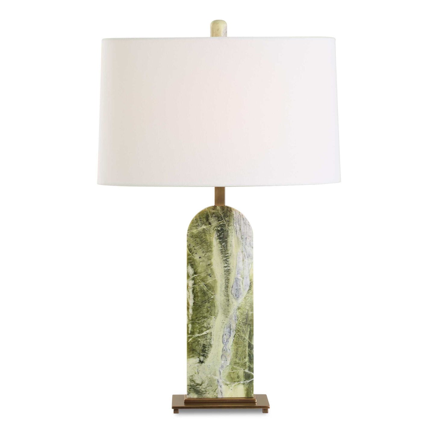 Moorea - Marble Table Lamp - Green