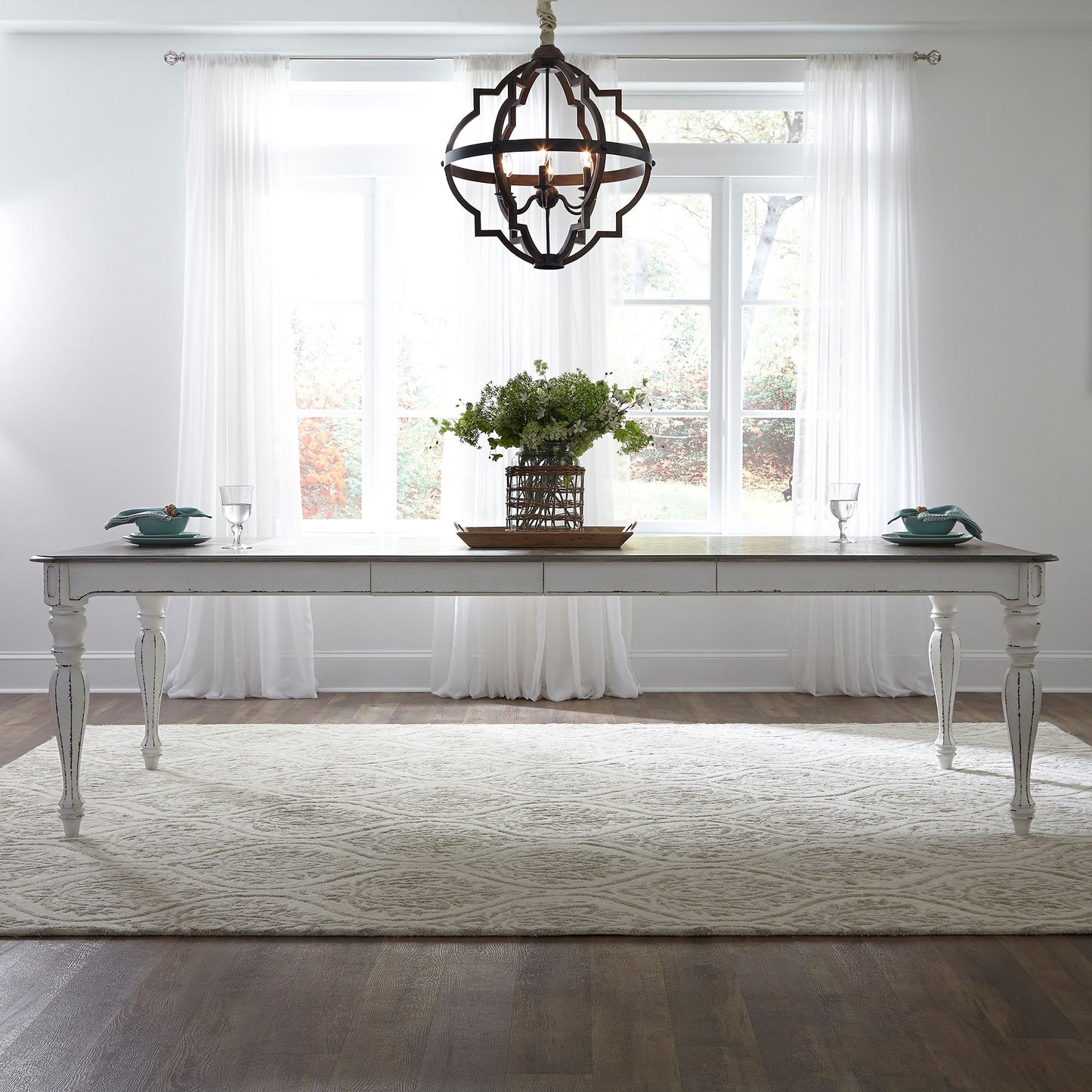 Magnolia Manor - Leg Dining Table Set
