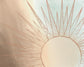 Celestial Sun Rising By Elizabeth Medley (Framed Small) - Light Brown