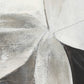 Folding - Time Framed Abstract Art - Black / Brown / Gray / White