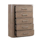 South Bend - 5 Drawer Chest - Brown