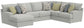 Stockbridge - Sectional With Comfort Coil Seating And 9 Accent Pillows Included