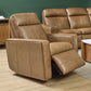 Dutch - Power Swivel Gliding Recliner With Power Headrest, Lumbar, Heat & Massage