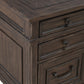 Paradise Valley - Executive Desk - Saddle Brown