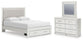 Zuraleus - Upholstered Panel Platform Storage Bedroom Set