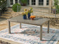 Beach Front - RECT Dining Room EXT Table - Beige