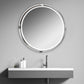 Tazlina - Round Mirror - Brushed Nickel