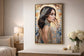 Jeweled Reverie I Gloss Canvas In Frame - Blue / Brown