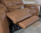 Knightington - Power Reclining Loveseat With Audio Seating