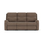 Penn - Transitional Fabric Power Reclining Sofa With Power Headrests & Lumbar