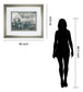 Grey Serenade By Edward Selkirk - Framed Print Wall Art - Dark Gray