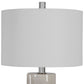 Zesiro - Modern Table Lamp - Pearl Silver