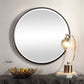 Benedo - Round Mirror - Black
